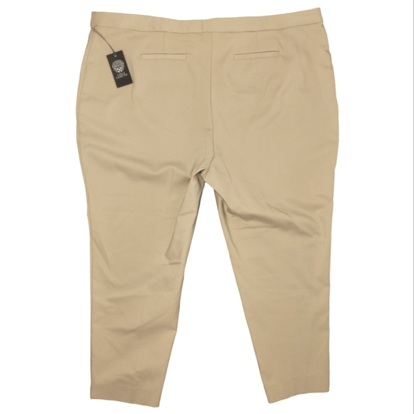 Vince Camuto Plus Size Pants Khaki Haze - Picture 7 of 9